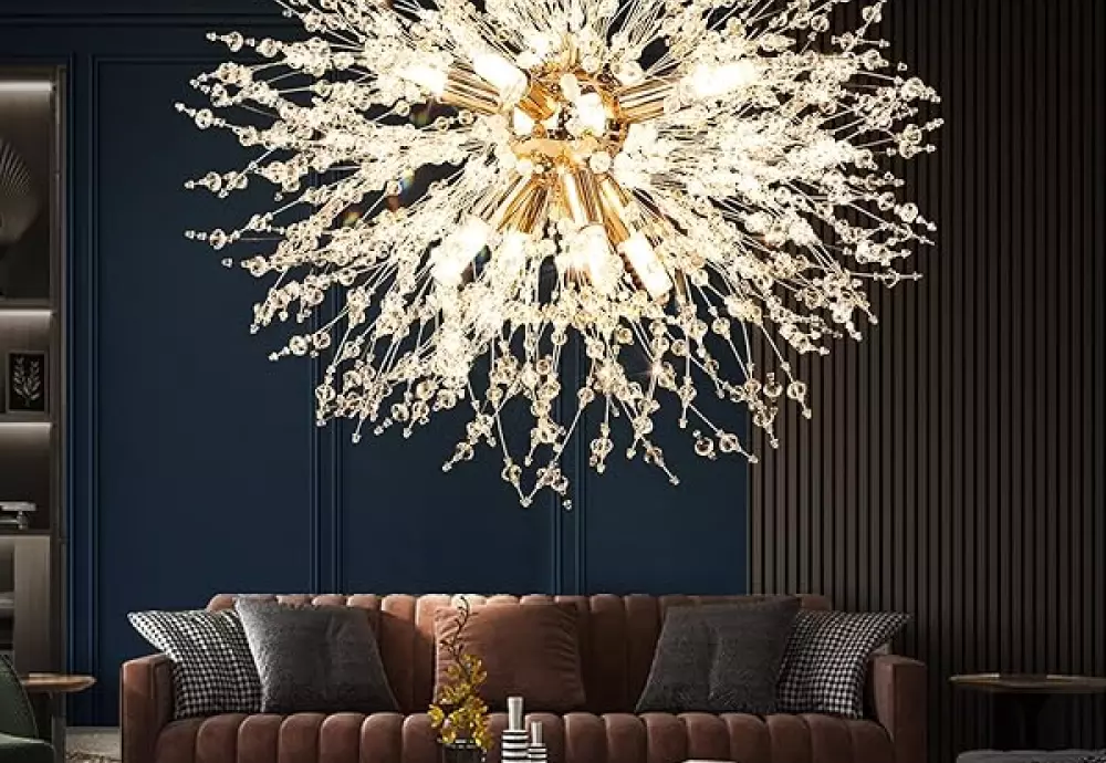 boho crystal chandelier